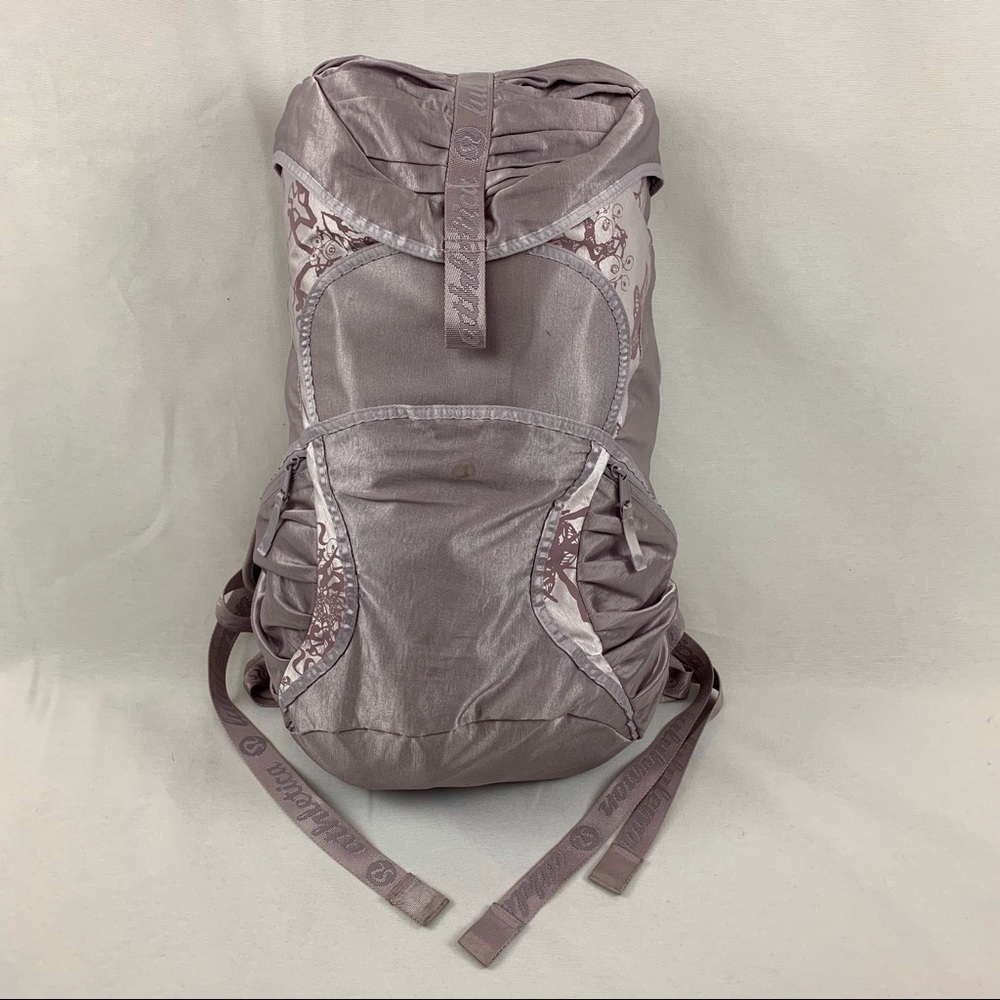 Lululemon Starlet Dance Backpack Gym Bag Lavender